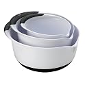 OXO Plastic 3-pc. Mixing Bowl Set - White