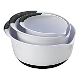 SoftWorks 3-piece Plastic Mixing Bowl Set
