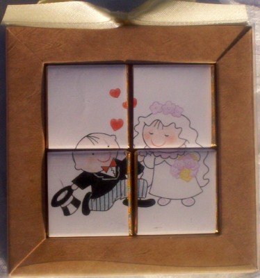 Chocolate Puzzle Wedding Favors - The Proposal