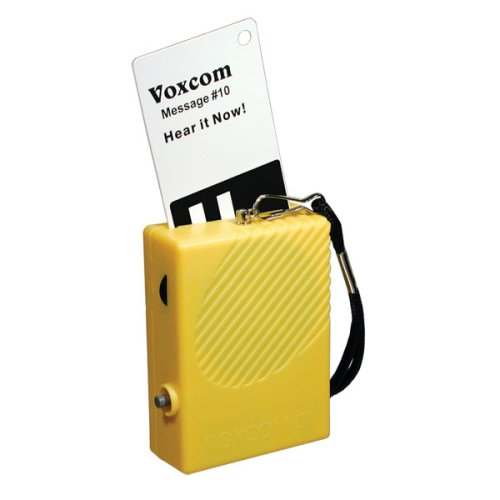 VOXCOM III with 100 Re Recordable Plastic Cards