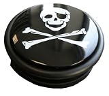 Produkt-Bild: Tuerstopper Totenkopf Hochglanz lackiert DM=108mm
