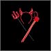 3 Piece Devil Set Red Brand New