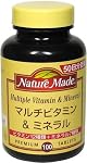 ネイチャーメイド マルチビタミン&ミネラル 100粒