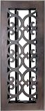 Solid Bronze Scroll Design Floor Register, Victorian Style Floor Register, Antique Floor Register