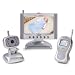 Summer Infant Complete Coverage Color Video Monitor Set with 7" LCD Screen and 1.8" Handheld Unit