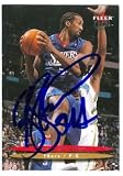 Brian Skinner Autographed/Hand Signed Basketball Card (Philadelphia 76ers) 2003 Fleer Ultra #79