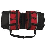 Zack & Zoey Pet Day Tripper with Storage Pouches, Medium, Red