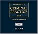 Blackstone's Criminal Practice 2005: CD-ROM Version (Blackstone's Criminal Practice)