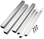 Eastman Outdoors 90113 Gourmet Stainless Steel Hi-Lo Leg Extensions