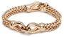 18k Yellow Gold Woven Bracelet, 7.5"