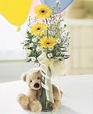 Congratulations to the New Mom Bouquet with Bear