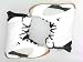 New Ride White Amp Snowboard Boot Men's Size 9