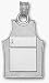 2 Sided Basketball Jersey 3/4 Pendant - Sterling Silver Jewelry