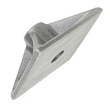 Hitachi 728800 SDS Max 3/4-Inch Hex 21/32-Inch Round 3/4-Inch Hex Shanks 5-Inch x 5-Inch Tamper Plate