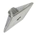 Hitachi 728800 SDS Max 3/4-Inch Hex 21/32-Inch Round 3/4-Inch Hex Shanks 5-Inch x 5-Inch Tamper Plate