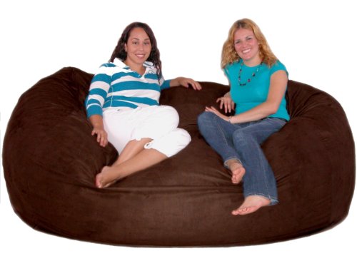 Cozy Sack Foam Bean Bag Chair (Chocolate) Extra Large 7' On Sale