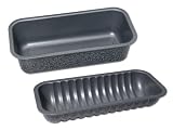 Produkt-Bild: CHG 9841-04 Backformen-Set 2-teilig 27,0 x 13,0 x 7 cm und 27,0 x 13,0 x 5,0 cm