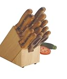 (Wood) 25-Piece Set (3 Parer, 4 Vegetable Slicer, 5 Utility, 6 Boning, 8 Bread, 8 Slicer, 8 Chef, 6