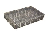 Compartments - 18(b), Overall size - 13 1/8 x 9 x 2 5/16 (W x H x D), Satchel Style Case (1 Each)