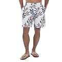 Merona® Elastic Waist Floral Swim Shorts - White