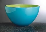 Ashton Sutton Aqua Cased Bowl with Lime Green Interior
