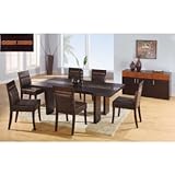 Amanda Dark Brown 5 Piece Dinette Set