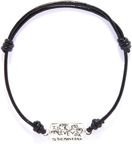 Footnotes Love You To The Moon And Back Bracelet One Size