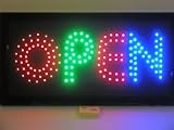 LED Neon Light Open Sign Animation On/off and Power On/Off two Switchs LED for Business J10
