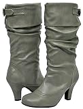 Yoki Chelya Grey Women Boot