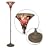 Tiffany-style Vintage Star Torchiere