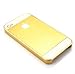 Luxury Golden Champagne Gold Matte Hard Pc Cover Case for Iphone 4 4s