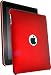 HHI iPad GriponPad Rubberized Hard Case – Red (Free Screen Protector)