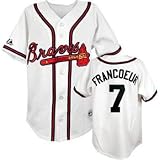 Jeff Francoeur Braves Home MLB Replica Jersey - Size 52 - XL