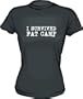 I SURVIVED FAT CAMP Women's Tee Shirt in 6 Colors Small thru XXL