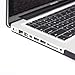 GMYLE 3 in 1 Bundle Soft-Touch Frosted Hard Case for Macbook Pro 13 inch with CD-ROM (Model: A1278) with Keyboard Cover and Screen Protector - Black