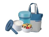 Zojirushi Ms.Bento Stainless Lunch Jar in Aqua Blue