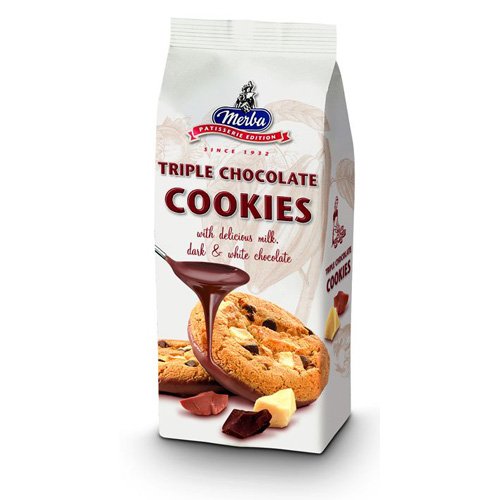Merba Triple Chocolate Cookies 200 g