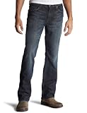 7 For All Mankind Men's Flynt with Squiggle, Hong Kong Blue, 28