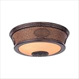 Monte Carlo Fan Company MC160TB Ming Dynasty Semi Flush Mount or Ceiling Fan Light Kit Finish: Tusca