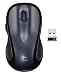 Logitech Wireless Mouse M510 - Mouse - laser - 5 button(s) - wireless - 2.4 GHz - USB wireless receiver - black