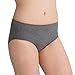 Cottonique Women's Latex-Free Waist Brief made from 100% Organic Cotton (2/pack | Melange)