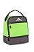 High Sierra Stacked Compartment Lunch Bag, Lime/Slate, One Size