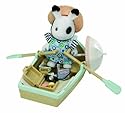 Sylvanian Families Rowing Boat and Accessories with Yvette Blackberry Figure