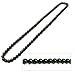 Accents Kingdom Men's Magnetic Hematite Therapy & Healing Stone with Round Beads Necklace