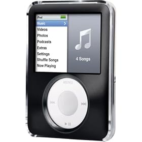 iLuv I41-BLK Hard Case for iPod nano 3G - Black by iLuv