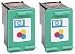 Take4Less 2-pack Color HP 95 C8766WN Remanufactured Ink Cartridges for HP DeskJet 5740 6540 6540dt 6