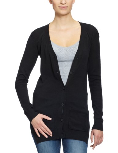 ONLY Damen Strickjacke,15063897, Gr. 38 (M), Schwarz (BLACK) Preisvergleich