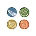 Sea Life Coaster Dish (Set of 4)