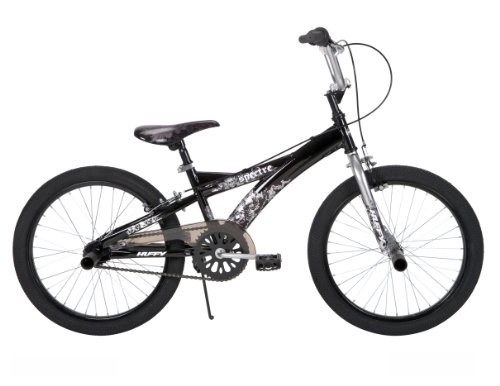 Huffy Spectre Bike, Jet Black/Silver, 20-Inch