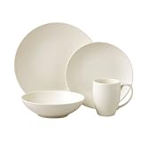 Block Curves White 16 pc Set. Service for 4